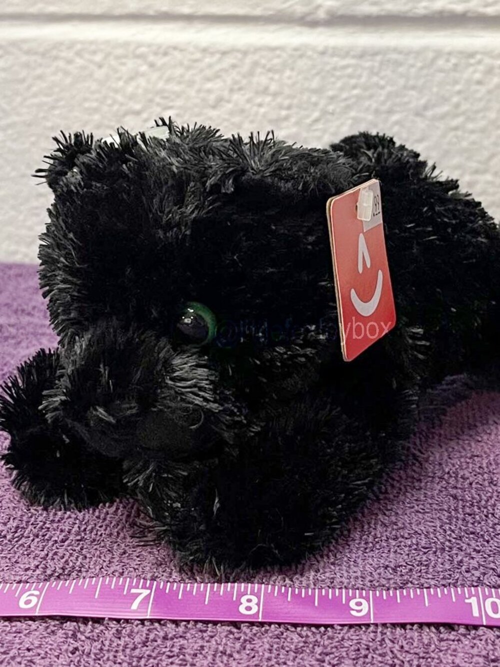 Aurora Mini Flopsie Onyx Black Panther Plush 2025 WT Jungle Cat ESSA Realistic
